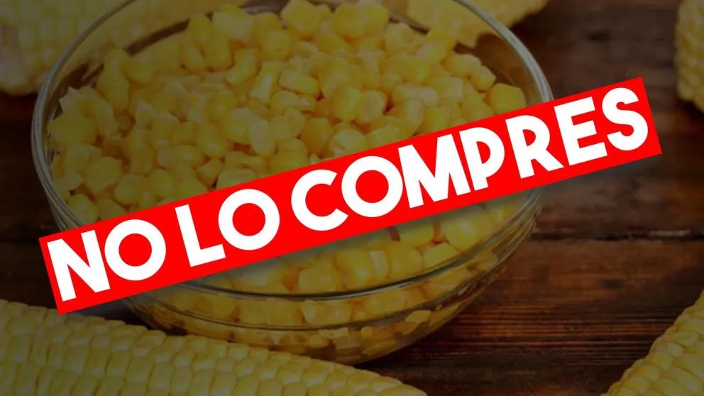 Anmat prohibió la venta de un choclo en grano enlatado