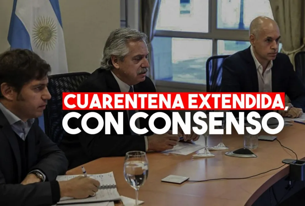 Apoyo de Uñac y otros gobernadores a Fernández para extender la cuarentena con nuevas excepciones