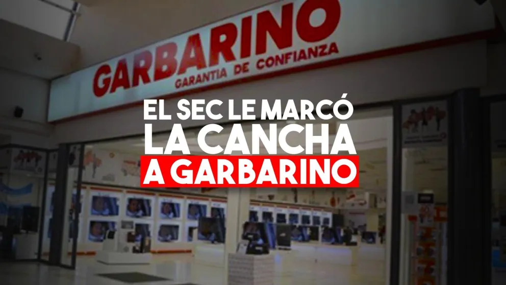 El SEC le marcó la cancha a Garbarino