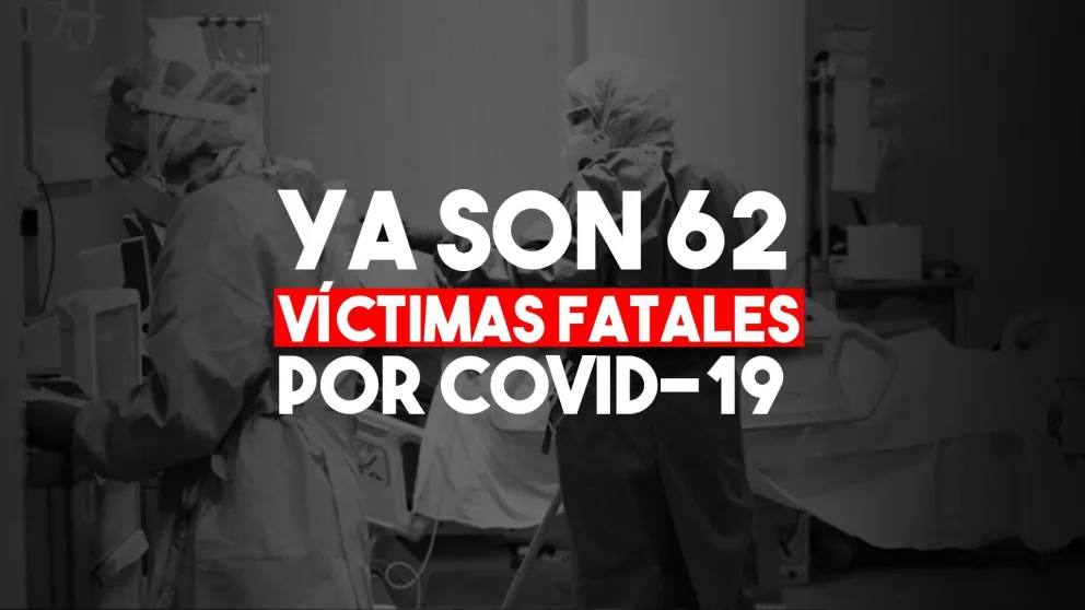 Ya son 62 las víctimas fatales por coronavirus