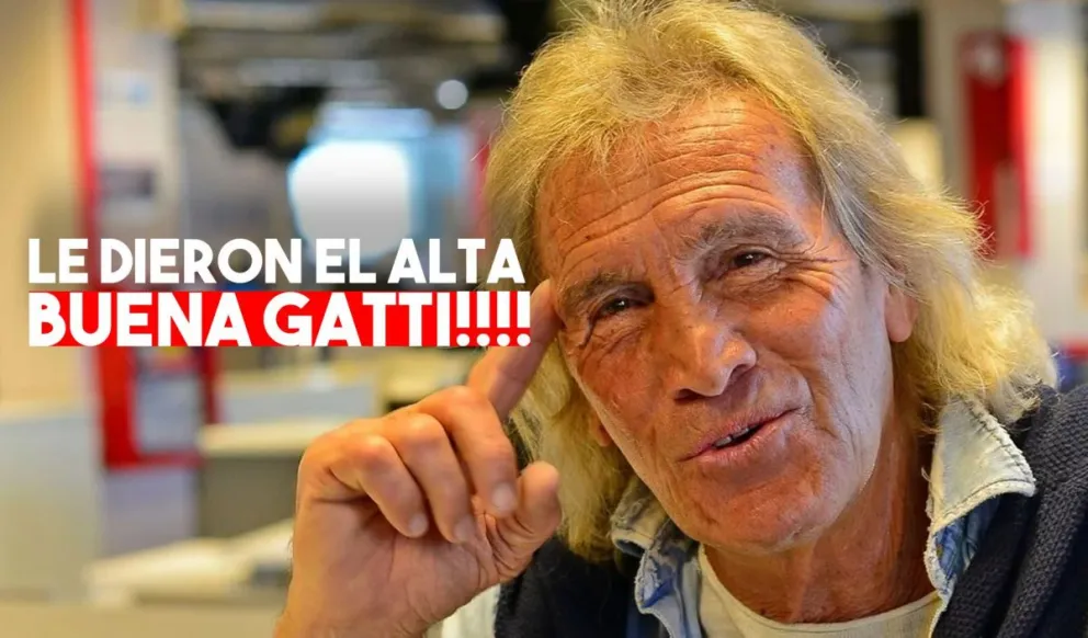 Gatti ya tiene el alta médica