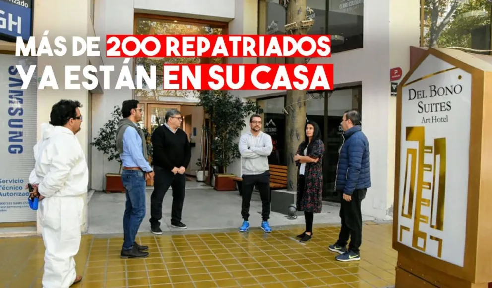 Hoteles casi vacíos: quedan alrededor de 60 repatriados en aislamiento