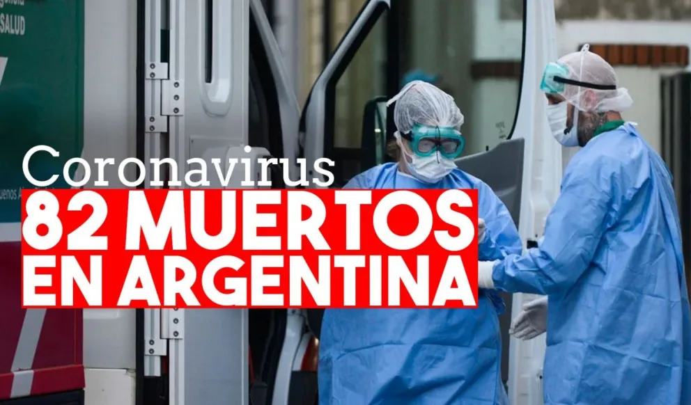 COVID-19: falleció una mujer y suman ya 82 víctimas fatales