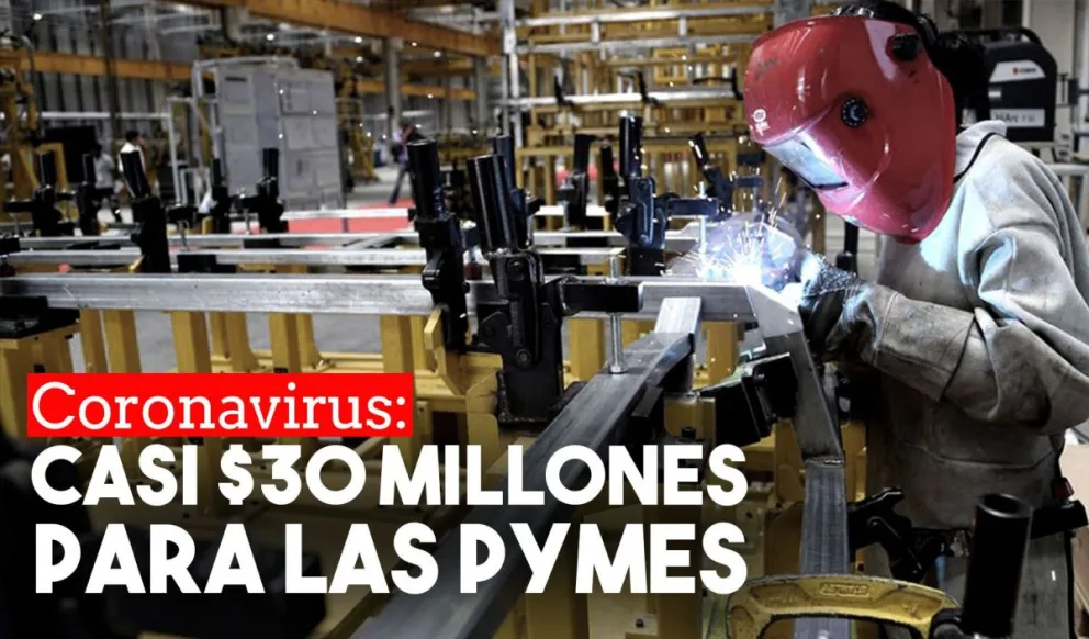 Desembolsaron $29 mil millones en créditos especiales para las pymes por el coronavirus