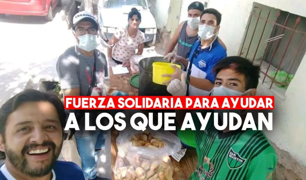 Jóvenes solidarios necesitan donaciones para seguir ayudando a merenderos y ollas populares