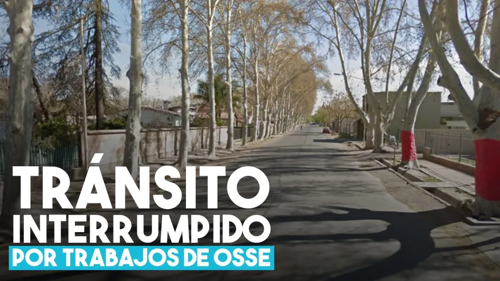 OSSE comienza trabajos en la colectora cloacal de calle Del Bono