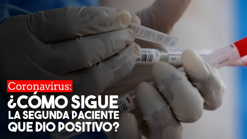 La segunda paciente confirmada se encuentra en buen estado de salud