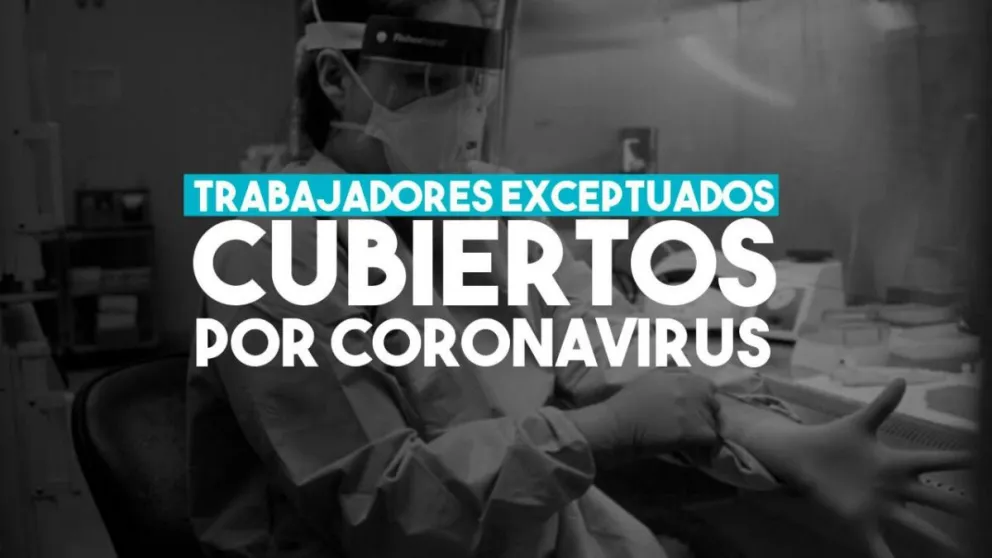 Las ART deberán cubrir los casos de coronavirus de los trabajadores exceptuados