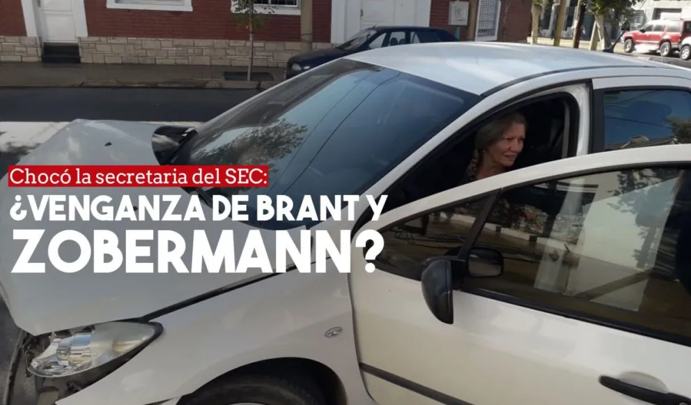 La secretaria general del SEC protagonizó un siniestro vial