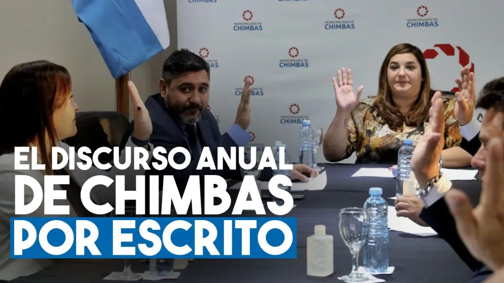 El intendente de Chimbas envió su discurso anual escrito al Concejo Deliberante
