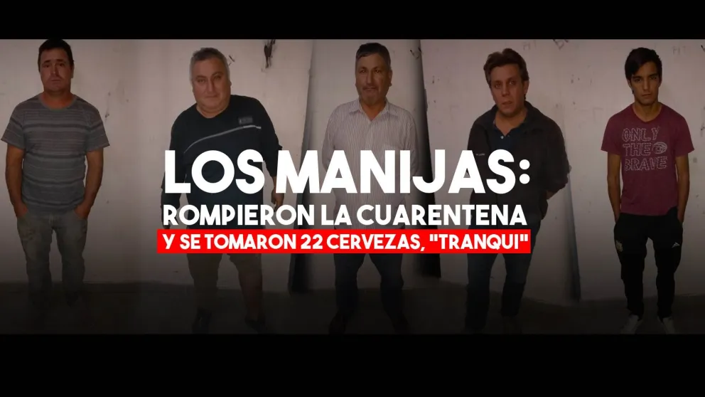 Un celador y sus amigos, detenidos por violar la cuarentena