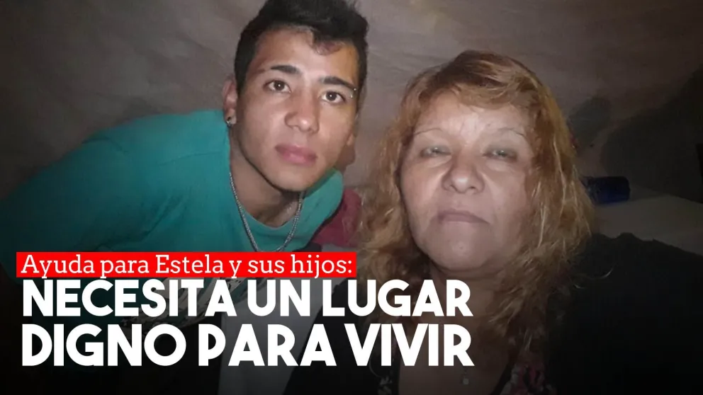 Tiene tres hijos con discapacidad, vive en una pieza de adobe y sólo cobra una pensión