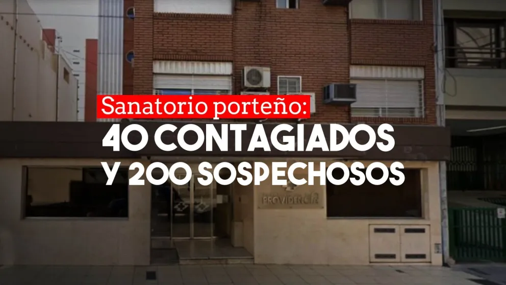 Hay 40 casos de coronavirus en un sanatorio porteño y podría haber otros 200 contagiados