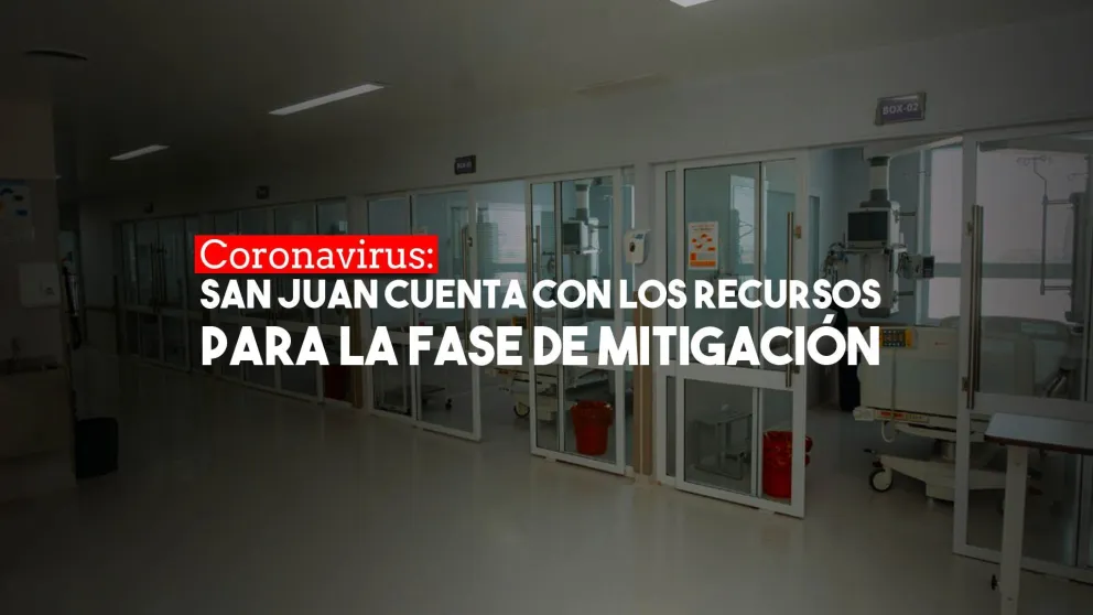 Coronavirus: San Juan cuenta con 250 respiradores disponibles para la fase de mitigación