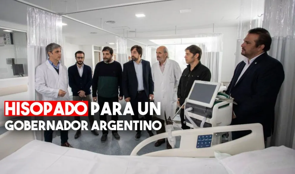 Coronavirus en Argentina: Axel Kicillof se sometió a un test para determinar si tiene COVID-19