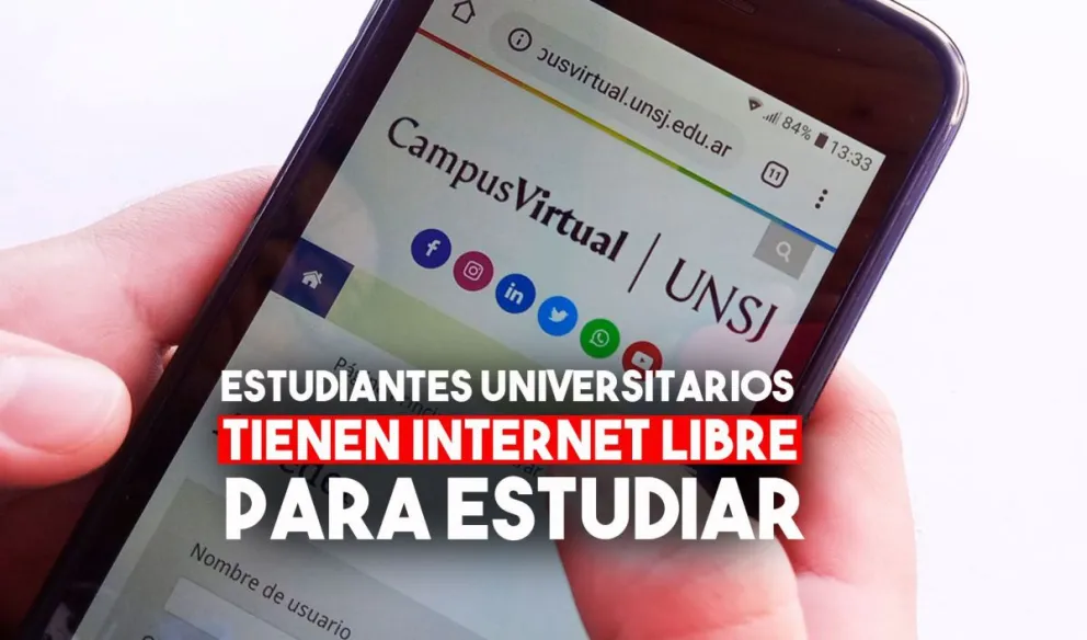 Estudiantes universitarios tendrán “datos libres” para navegar en los portales de las universidades