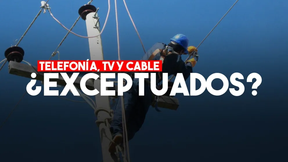 Telefonía, TV y cable ¿exceptuados?