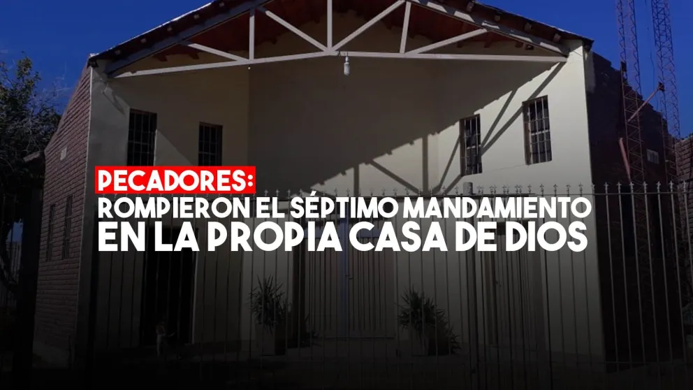 Entraron a robar a una iglesia en el Barrio Cabot