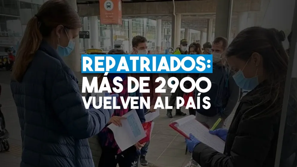 Vuelven más de 2900 argentinos en 17 vuelos de repatriación