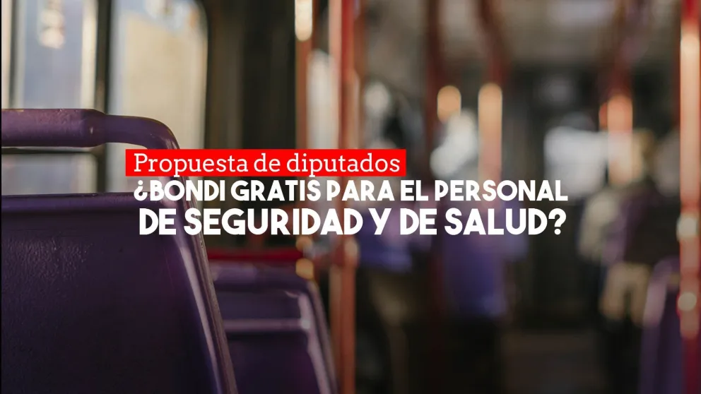 Diputados de Con Vos quieren que personal de salud y seguridad viajen gratis en colectivo