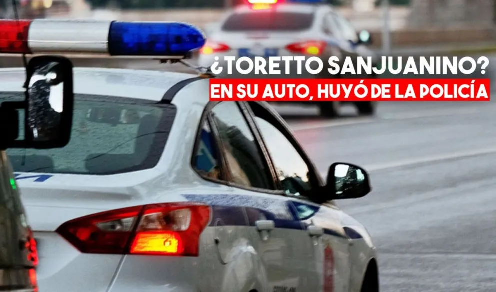 Conducía alcoholizado y alta velocidad, escapando de la policía