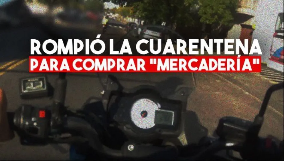 Circulaba en una moto sin patente, quiso escapar, lo detuvieron y le encontraron droga
