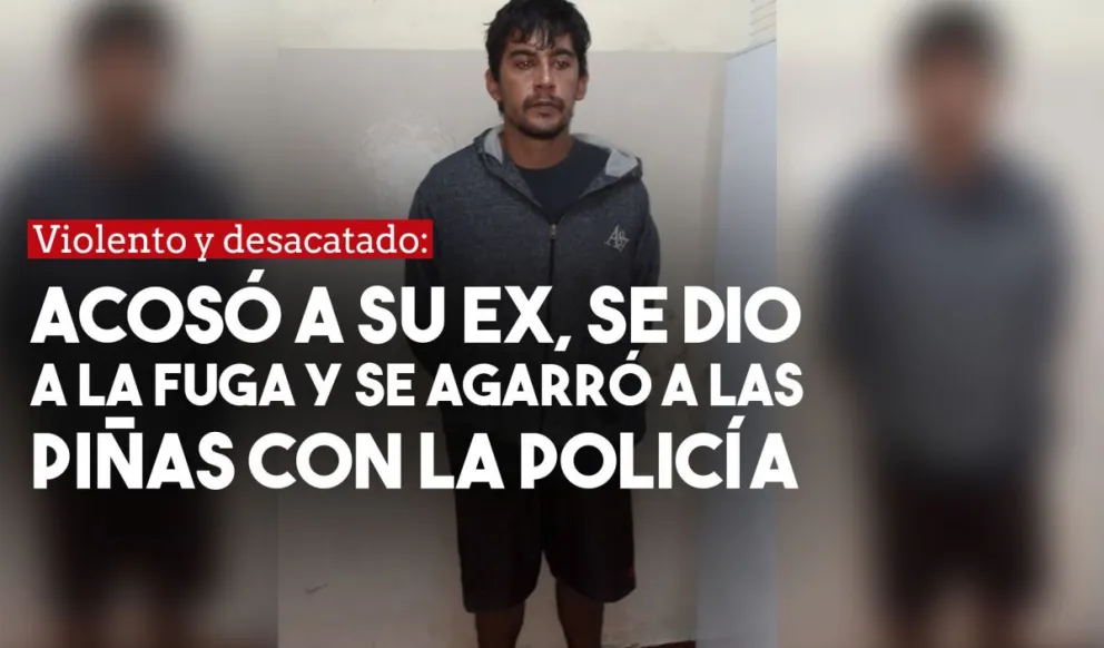 Rompió la cuarentena para acosar a su ex novia y terminó tras las rejas