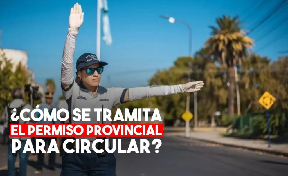 San Juan lanzó un permiso provincial para circular