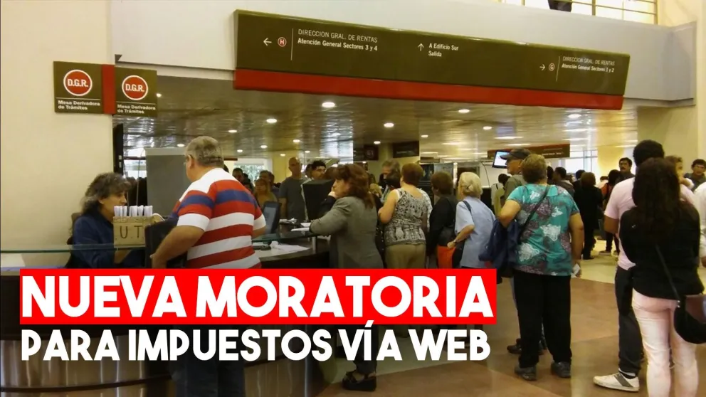 Se encuentra vigente una nueva moratoria para impuestos vía web