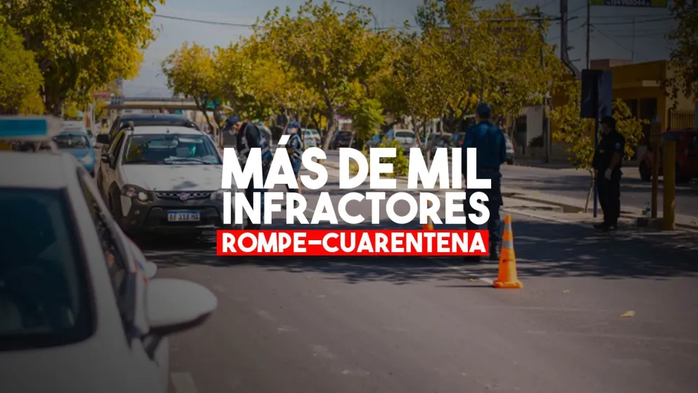 Más de mil vehículos radiados en 32 días de cuarentena