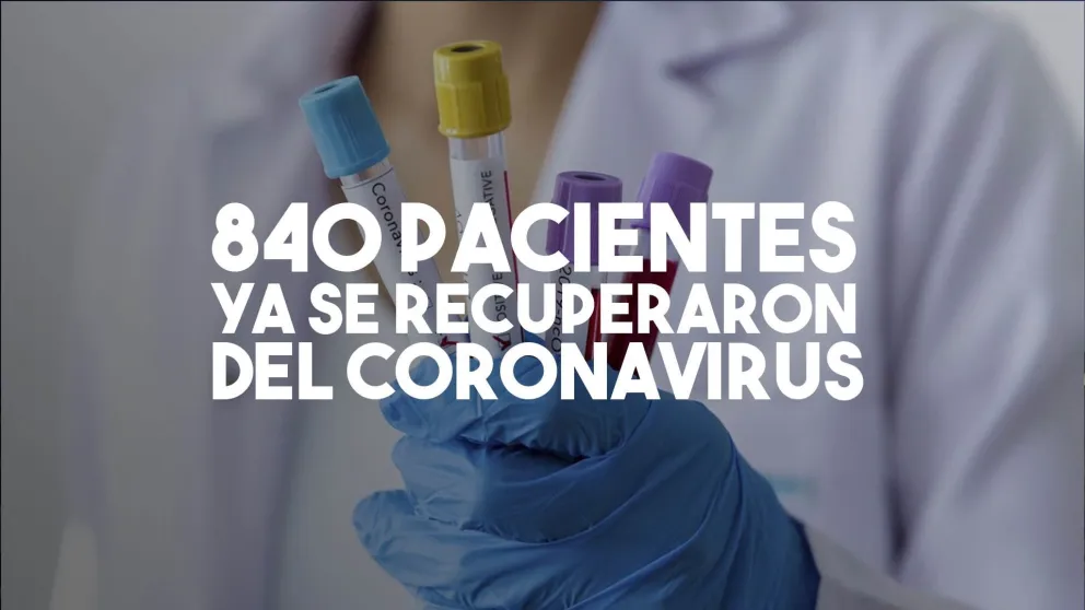 Hay 145 muertos y 840 pacientes recuperados