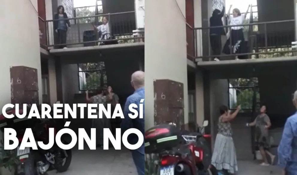 Bailan folclore y aplauden en agradecimiento la gran iniciativa de un grupo de vecinos