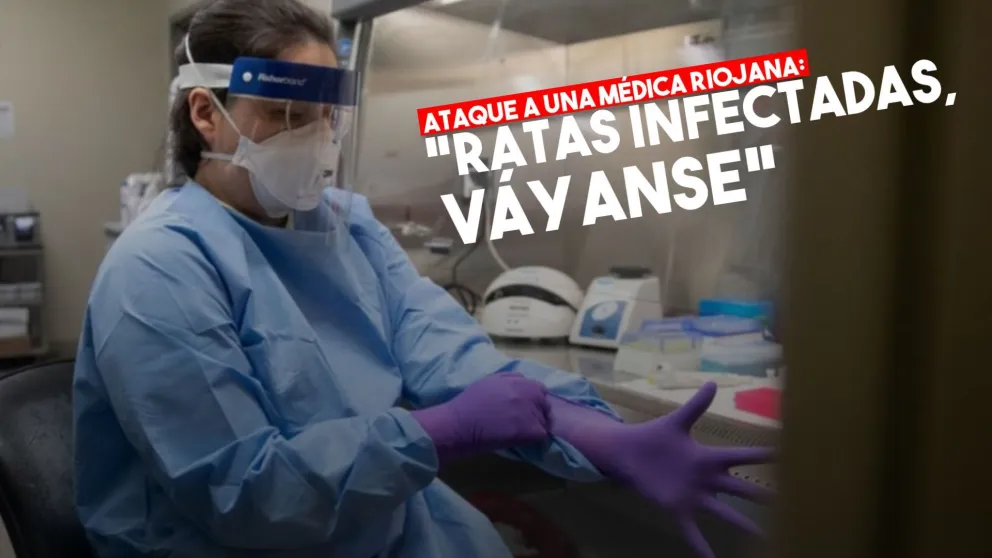 En La Rioja amenazaron a una médica infectada con coronavirus y le incendiaron el auto