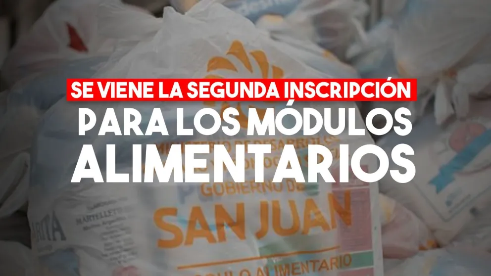 A partir de este viernes se abre nuevamente la inscripción para el módulo alimentario de emergencia