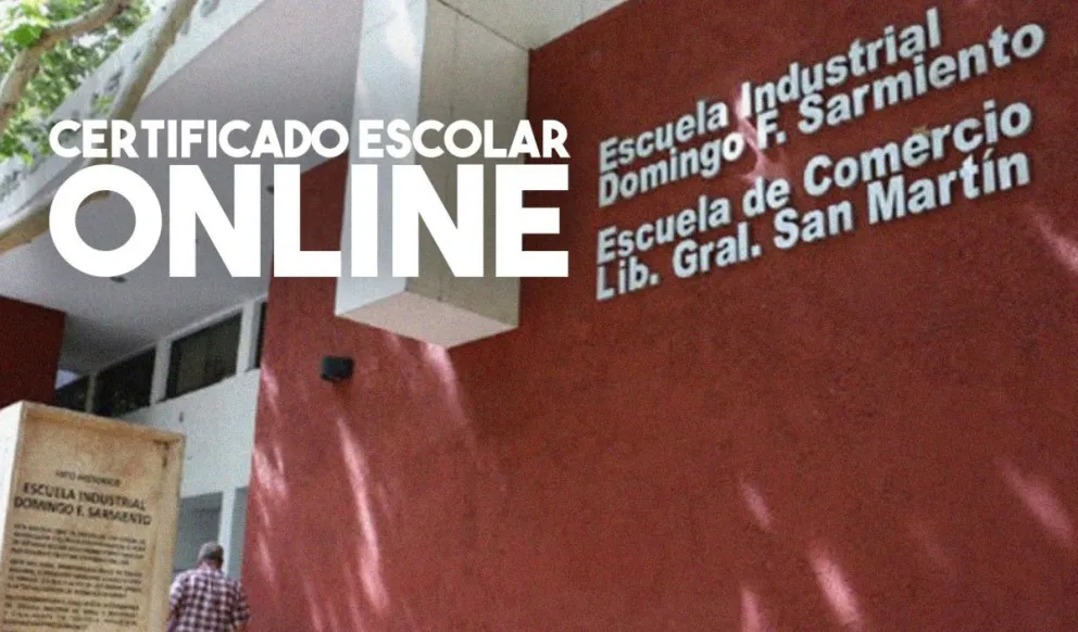 La Escuela de Comercio habilitó el certificado de escolaridad online