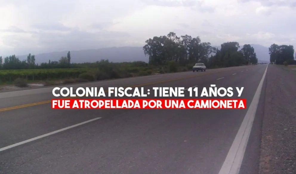 Sarmiento: una niña de 11 años fue atropellada por una camioneta