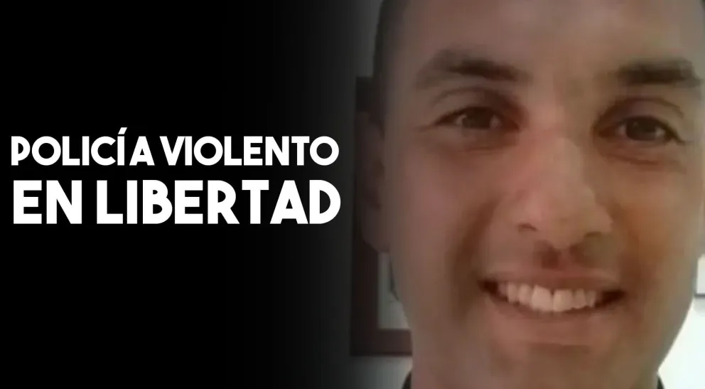 El policía que golpeó salvajemente a su pareja quedó en libertad