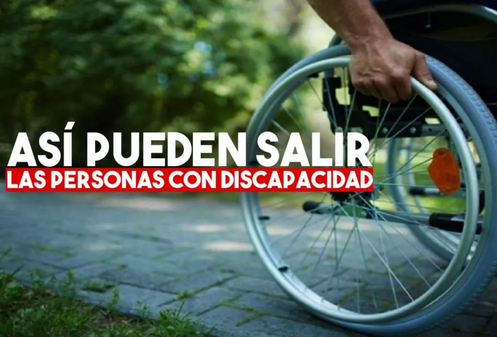Por terminación de DNI y con cuidados, así pueden salir a la calle las personas con discapacidad