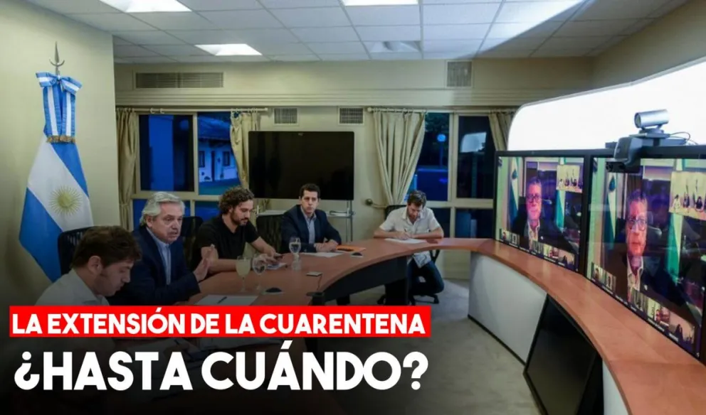 Alberto Fernández se reúne con gobernadores para definir la extensión de la cuarentena