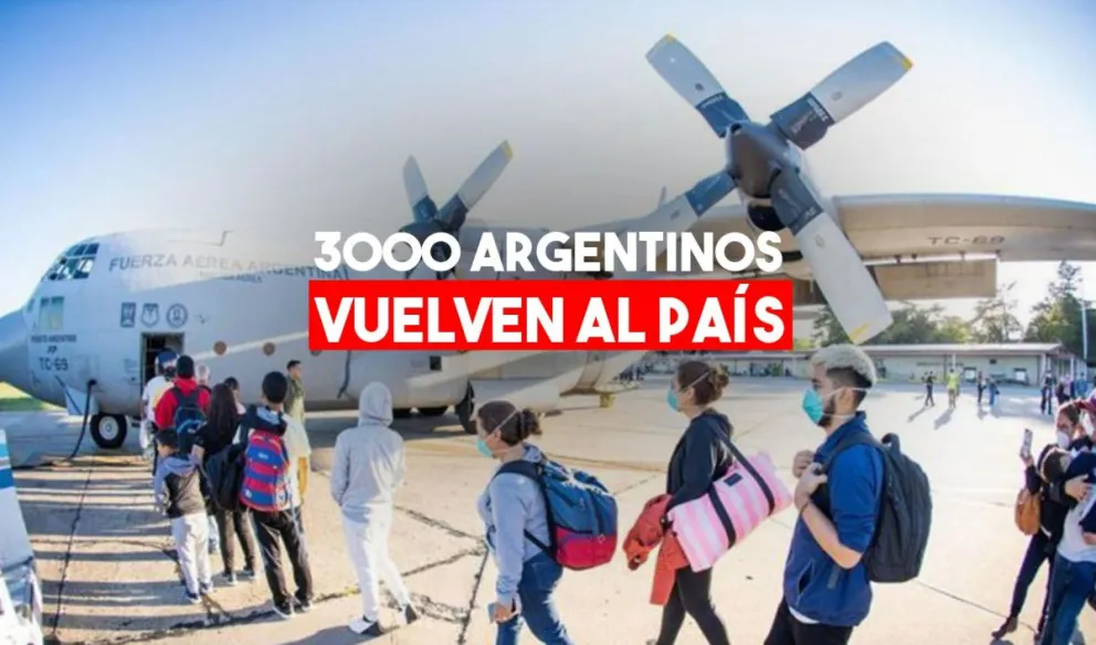 Coronavirus en Argentina: el Gobierno repatriará a otros 3.000 argentinos