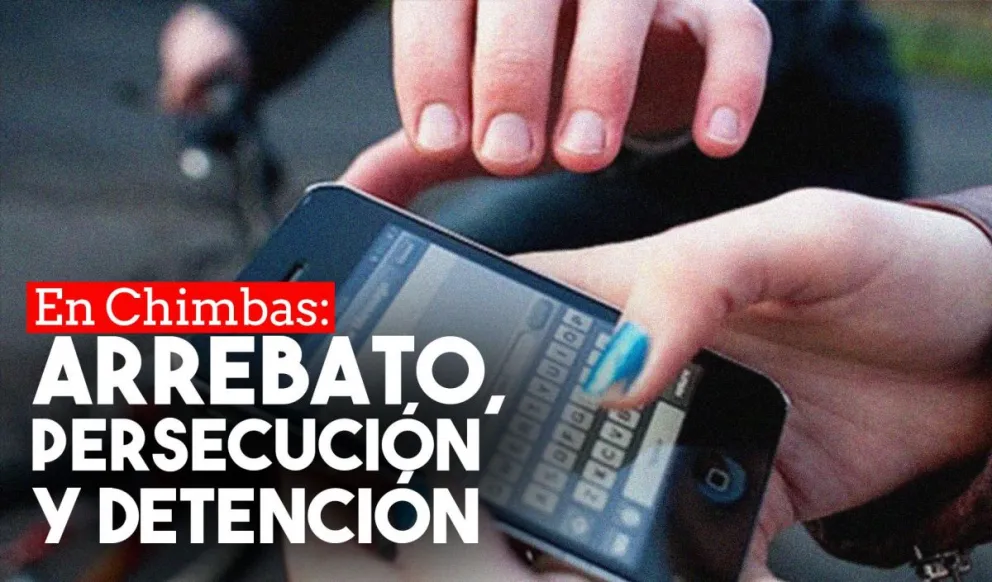 Le robaron el celular y lo recuperó gracias a un vecino que persiguió al ladrón