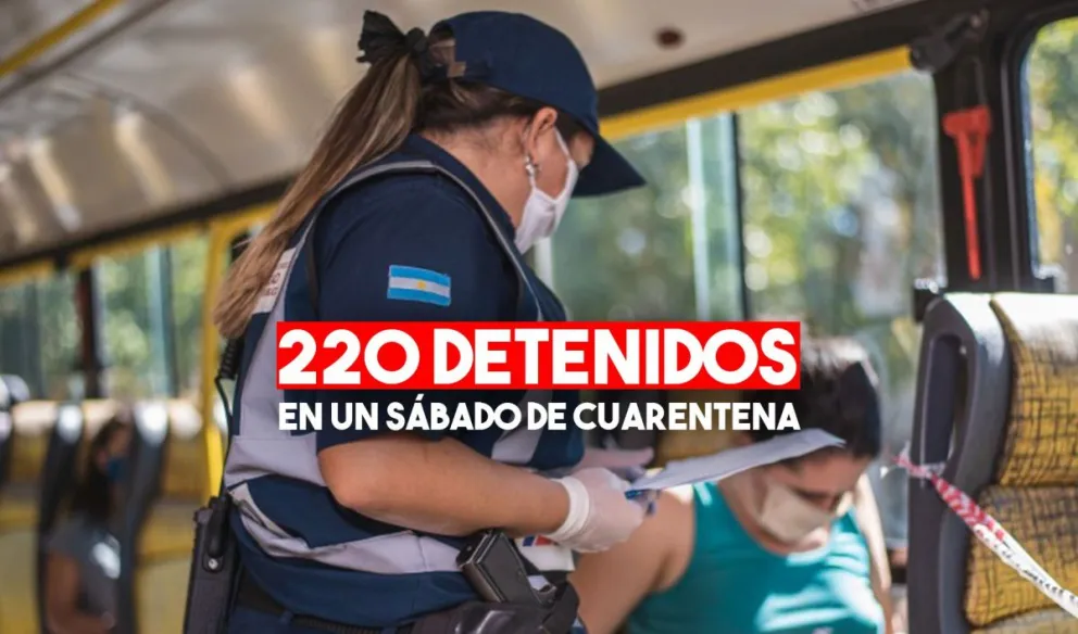 220 detenidos en el día 38 en San Juan por no cumplir con el aislamiento preventivo