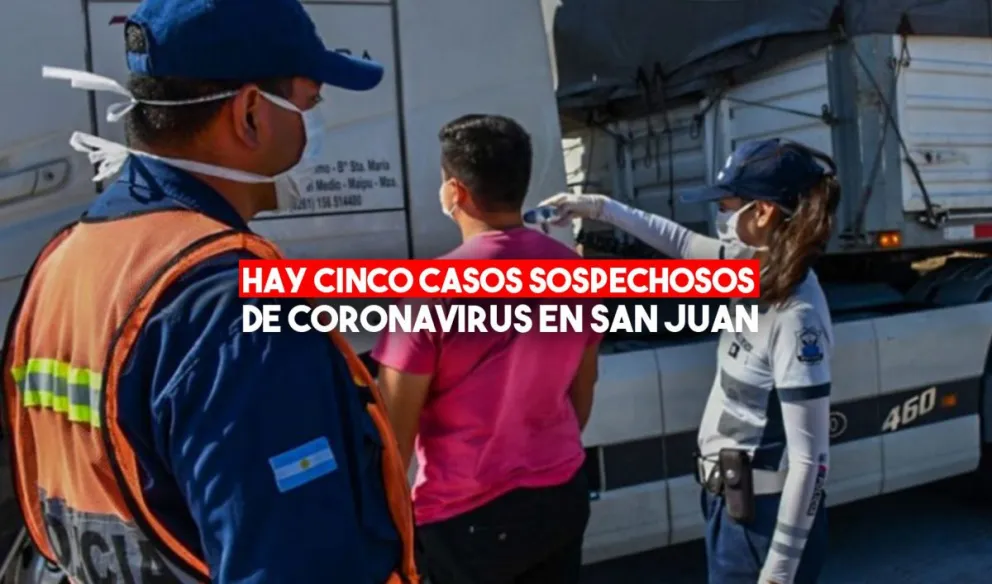 San Juan: disminuye a 5 el número de casos sospechosos de coronavirus