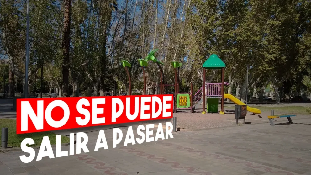 En San Juan no están habilitadas las salidas recreativas