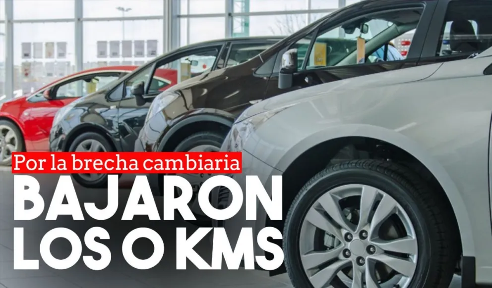 Los automóviles 0km bajaron hasta 20 mil dólares por la brecha cambiaria