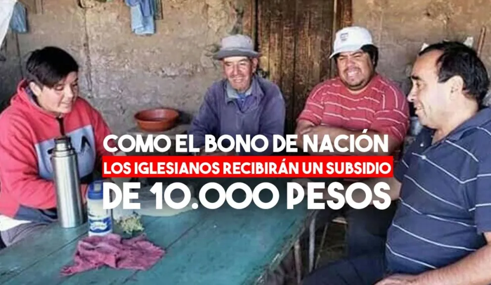 Iglesia: desde el municipio van a subsidiar a las familias que no tengan ingresos