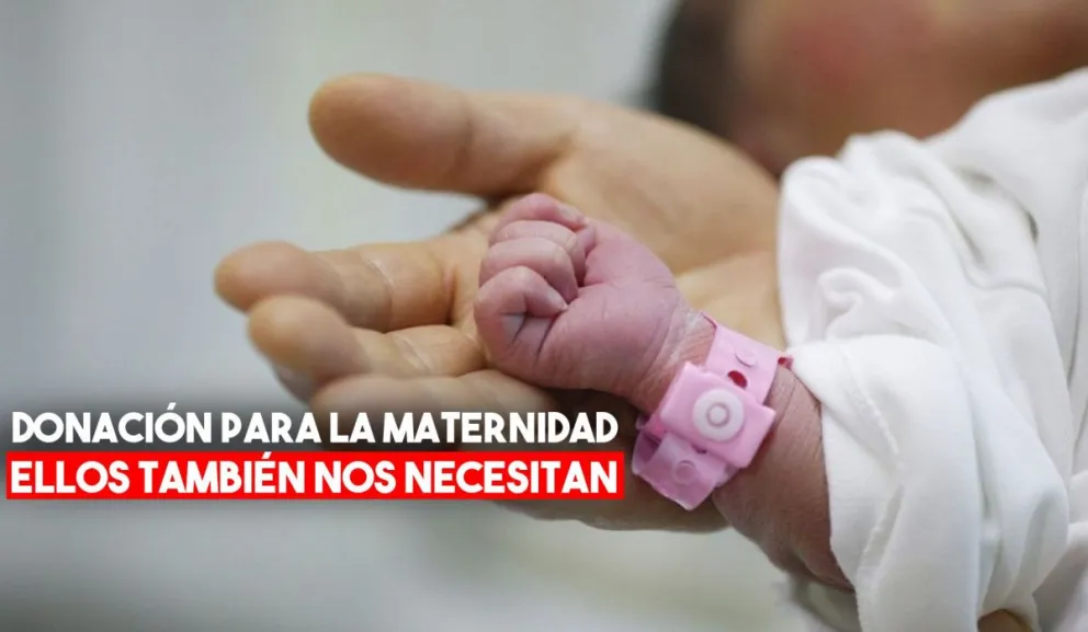 Movida solidaria: necesitan donaciones para bebés