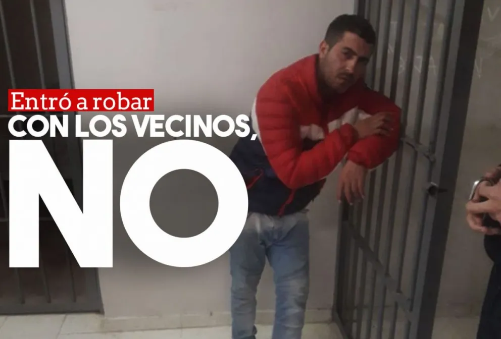 Intentó robar en una vivienda precaria pero un niño lo vio y lo espantó a gritos