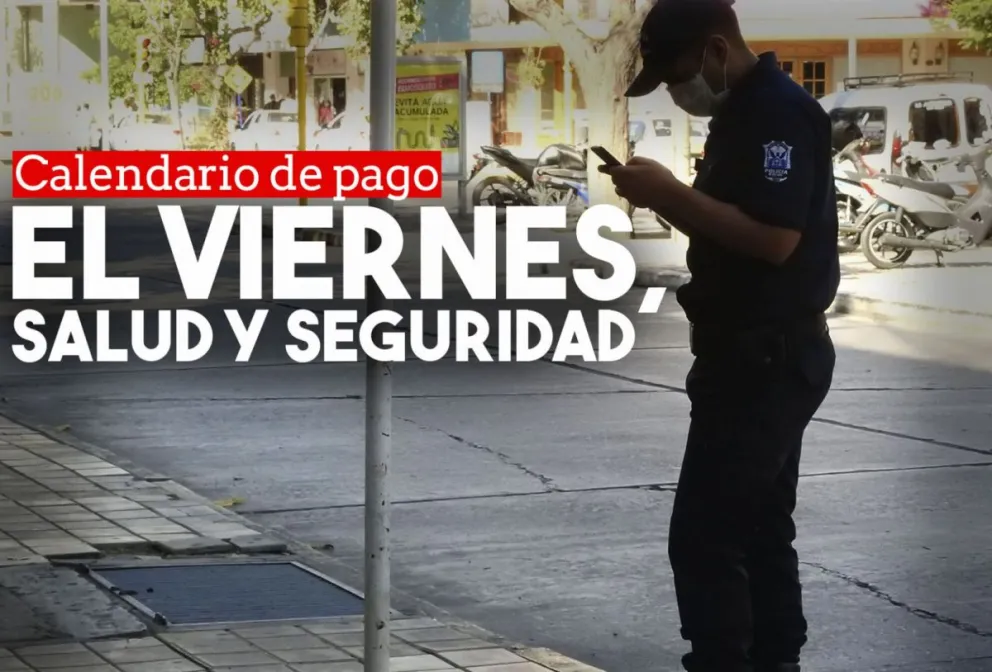 El viernes cobrarán los agentes de salud y seguridad