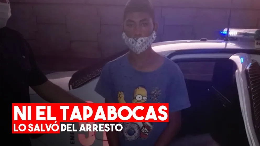 Se robó unas zapatillas de una vivienda pero el escape le duró poco